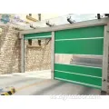 Puerta de obturador de rodillo de PVC rápido puerta rodante rápida